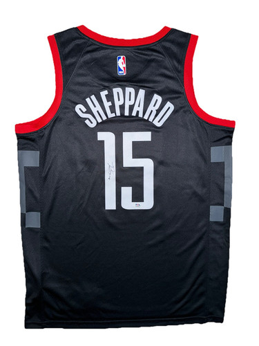 REED SHEPPARD signed autographed HOUSTON ROCKETS Jersey w/ COA PSA DNA AO78519 - Picture 1 of 3