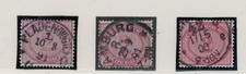 Deutsches Reich lot Michel numéro 37 teintes oblitérés