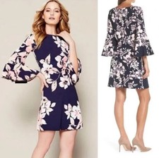 Eliza J Bell Sleeve Shift Floral Dress Size 6 NWT