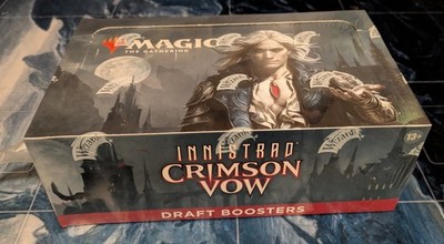 MTG Innistrad Crimson Vow Draft Booster Box Factory Sealed English