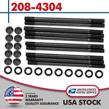 208-4304 Cylinder Head Studs For Honda Prelude 2.2L DOHC VTEC H22A1 H22A4 H22