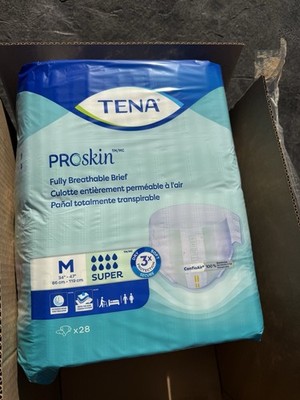 TENA Ultra Adult Disposable Diapers Incontinence Briefs Size M 56 Count 28x2