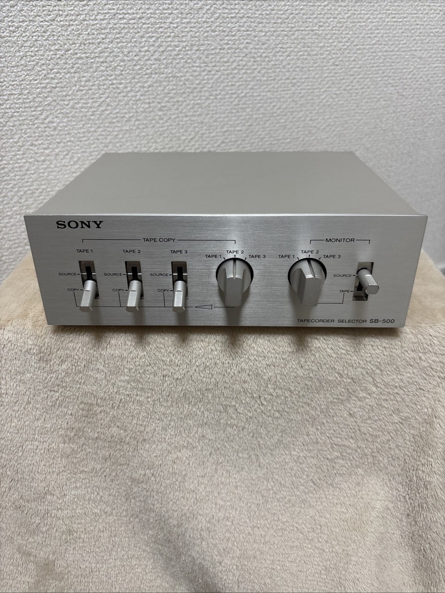 Sony SB-500 TAPECORDER SELECTOR ソニー SONY SB-500 Working Perfectly Tape Recorder Selector tape