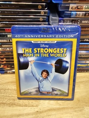 THE STRONGEST MAN IN WORLD (1975) BLU-RAY 40TH  EDITION DISNEY MOVIE CLUB DMC