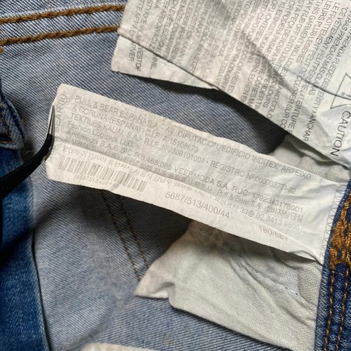 Pull&Bear Jeans Women EUR 44 Blue Distressed Denim Casual Style - Bild 11 von 16