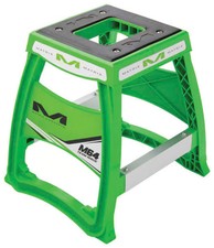 Matrix Concepts M64 Elite Stand - Green/White Motorcycle Dirt Bike M64-105