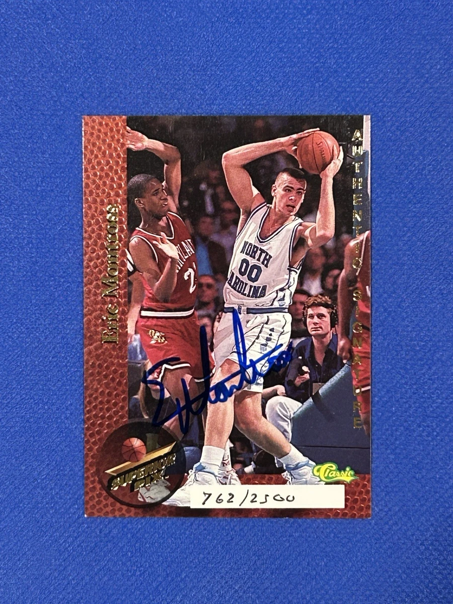 Eric Montross Basketball Autographed Sports Trading Cards