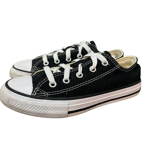 Scarpe basse nere Converse Chuck Taylor unisex ragazza ragazzo 13