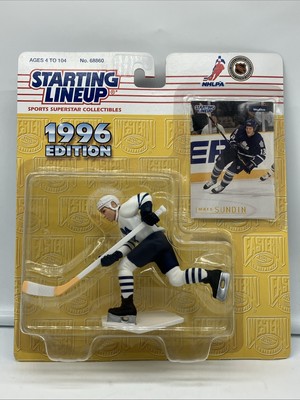NEW 1996 Mats Sundin Action STARTING LINEUP NHL Hockey Figurine & Card Toronto