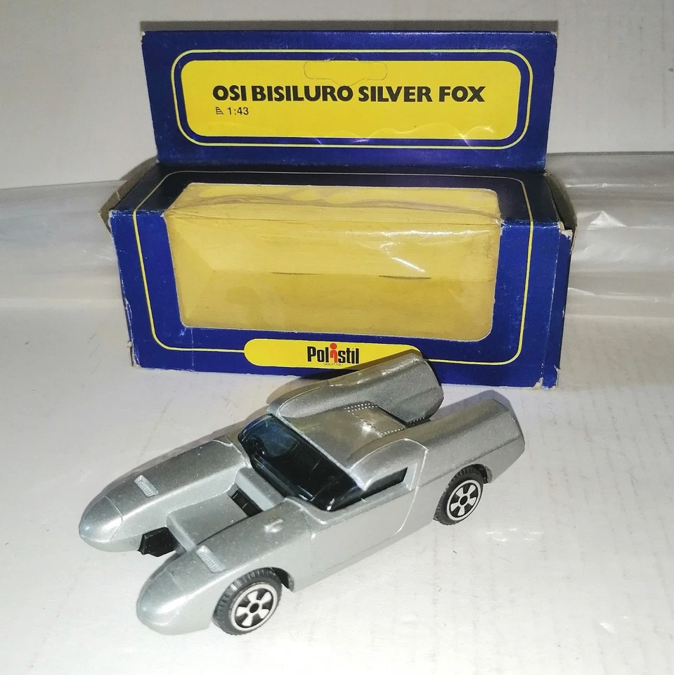OSIL BISILURO SILVER FOX POLISTIL SCALA 1/43 - Immagine 2 di 3