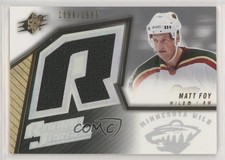 2005-06 SPx Rookie Jersey 1898/1999 Matt Foy #153 9b4