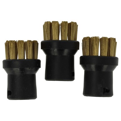 3x Messing Rundbürste für Kärcher SC 3 PREMIUM WHITE SC 4 SC 4.100 C SC 4.100 CB