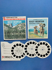 ROCKY MOUNTAIN NATIONAL PARK COLORADO A322 Viewmaster 3 reels PACKET SET