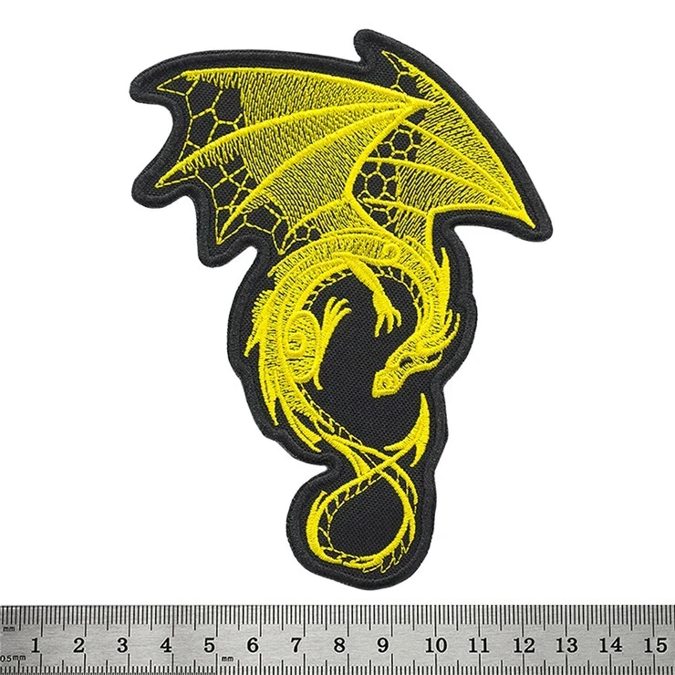 Death Band Logo Large Embroidered Sew-On Back Patch for Jacket Vest