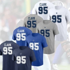 HOT NEW - Kenny Clark #95 Dallas Cowboys 2025 Player Name & Number For Fans