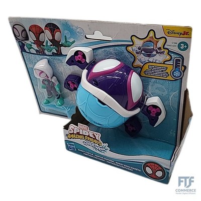 Marvel Spidey und Seine Super-Freunde   Water-Webs Ghost Spielzeug mit 7,6 cm Fi