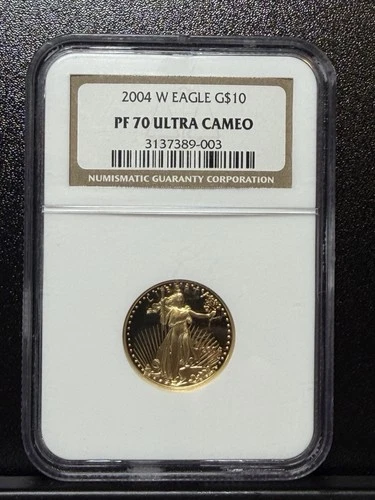 2004-W American Gold Eagle 1 oz Proof — photo from the most recent tracked eBay sale