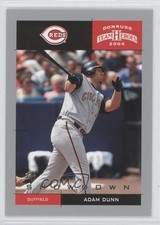 2004 Donruss Team Heroes Showdown Silver 28/50 Adam Dunn #101 t8i