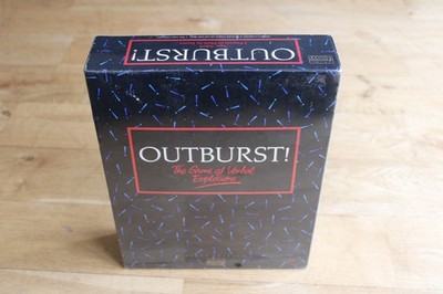 Mattel Games OUTBURST The Game of Verbal Explosions First Edition - BRANDNEU