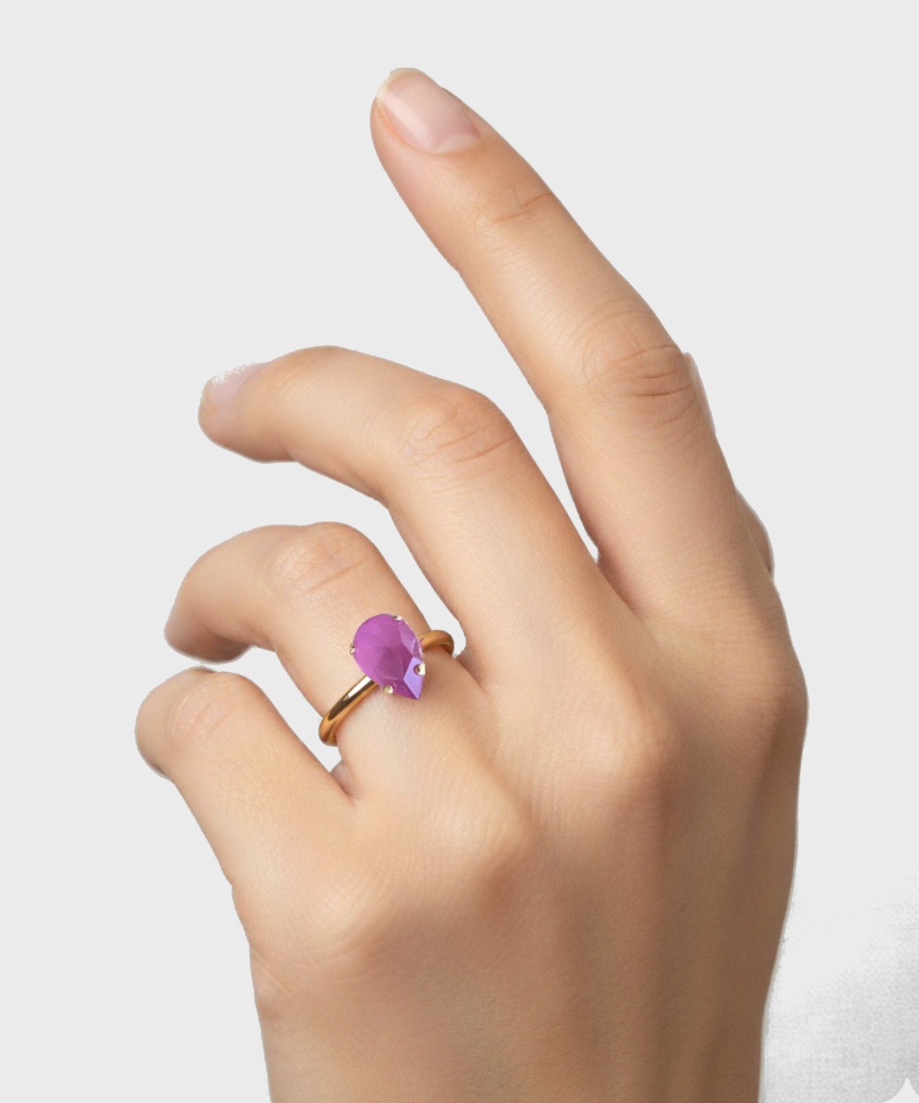 Золотое кольцо с Павианом в баре verstellbar mit от Лилы Тропфенштайн AN2411GVI 12890₽