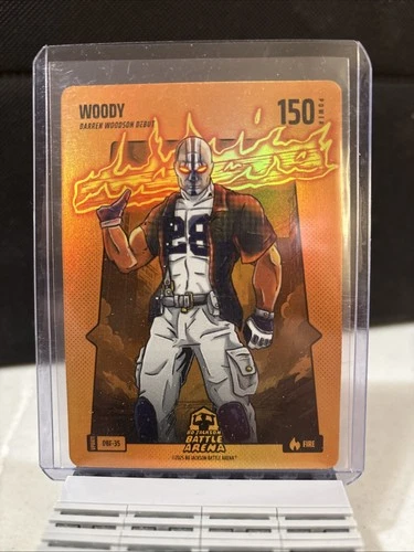 Bo Jackson Battle Arena-Woody-Darren Woodson Debut-Fire Foil