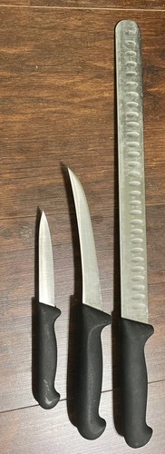 Messermeister X55 3 Piece Knife Set 12” Carving 5018 Fillet 5044 Paring 5003 - Picture 7 of 7