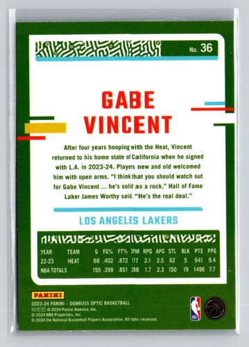 2023-24 DONRUSS OPTIC BASKETBALL PICK YOUR CARDS BASE/INSERTS/RC'S - Picture 33 of 157