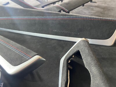 BMW F10 F11 M Performance Interieurleisten Teile SET ALCANTARA M Nähte LHD