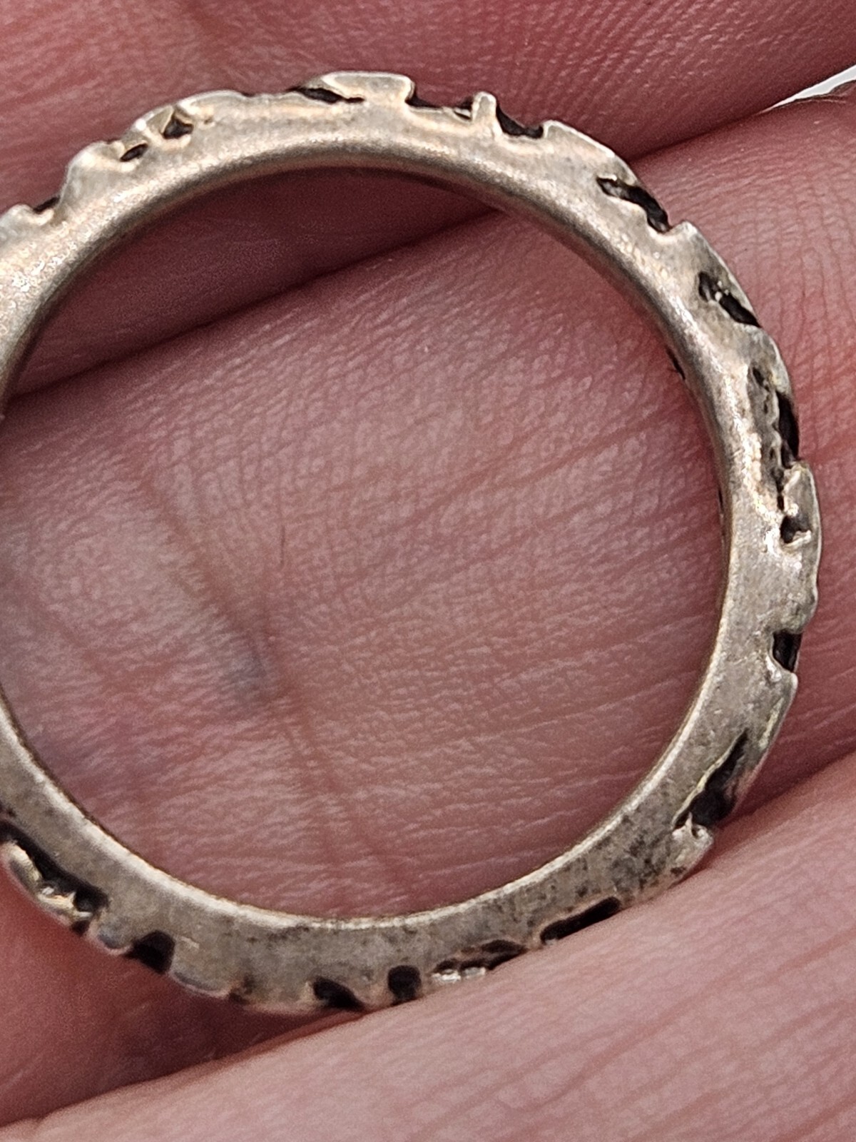 Silpada Sterling Silver Scroll Stackable Band Rin… - image 4