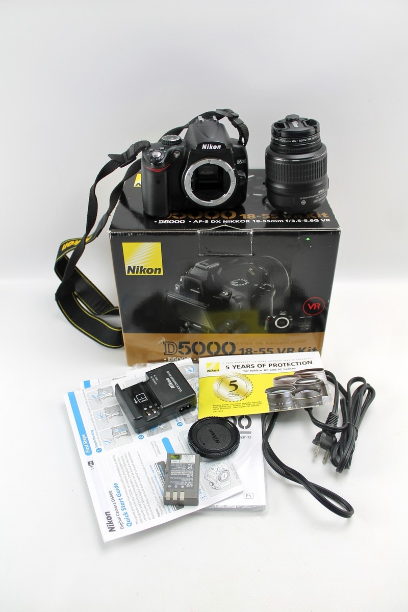 Nikon D5000 ＋ AF-S DX VR Zoom-Nikkor Amazon.com : Nikon D5000 12.3 MP DX Digital SLR Camera with