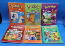 Pokémon 2017 Book Lot Of 6! (Classic Chapter Book Collections Incomplete.)