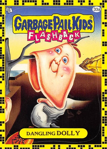 GARBAGE PAIL KIDS 2011 FLASHBACK SERIES 2 PICK-A-CARD YELLOW BASE STICKERS TOPPS - Picture 130 of 321
