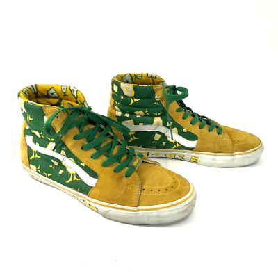 Vans Shoes Mens 9 Women 10.5 Lakers Undefeated Sk8 Hi U-Man  display picture 1