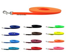 Hundeleine Biothane Schleppleine kleine Hunde 9mm 1m / 5m / 10m / 15m / 20m 