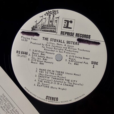 THE STOVALL SISTERS: '71 Funk Soul Breaks Promo WLP NM Vinyl | eBay