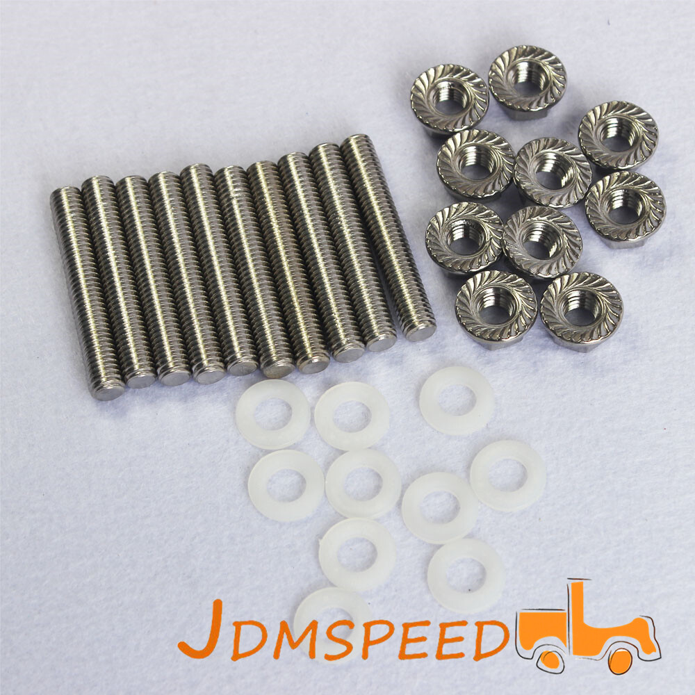 New Intake Manifold Extended Stud Studs Bolt Kit For For Honda Acura B