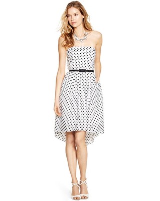 NEW Womens WHITE HOUSE BLACK MARKET Fit & Flare Dress White Black Polka Dot Sz 8 | eBay NEW Womens WHITE HOUSE BLACK MARKET Fit & Flare Dress White Black Polka Dot Sz 8 | eBay