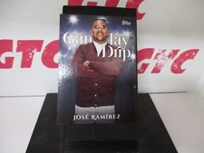 2025 Topps Celebration MLB Baseball Gameday Drip Jose Ramirez Card #GD-19