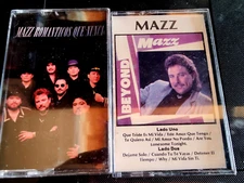 Grupo Mazz "Romanticos Que Nunca" "Beyond Mazz" 2 Cassettes Tejano Ex-Condition!