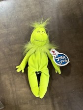 NEW/NWT 1998 Dr Seuss Landing The Grinch 9" Plush Toy - Universal Studios C4