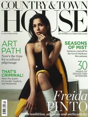 Country & Town House Magazine, Freida Pinto, Val McDermid, Motsi, Sept/Oct 2022