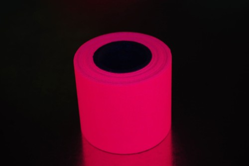 2 Inch UV Glow Blacklight Reactive Fluorescent Gaffer Tape 1 Roll x 6 Yards - Picture 11 of 14
