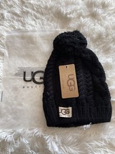 Ugg Knit Winter Hat NWT Black