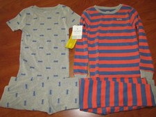 NEW CARTERS TODDLER BOYS FIRETRUCK SLEEPWEAR OUTFITS 4-PIECE SET SZ 5T