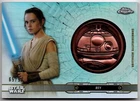 2019 Topps Chrome Star Wars Legacy Droid Medallion Refractor REY BB-8 DC-BR 99