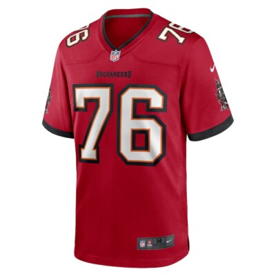 Tampa Bay Buccaneers Iosua Opeta #76 Nike Red 2025 Official NFL