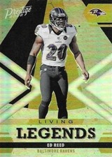 2022 Panini Prestige Football #LL-18 Ed Reed Living Legends