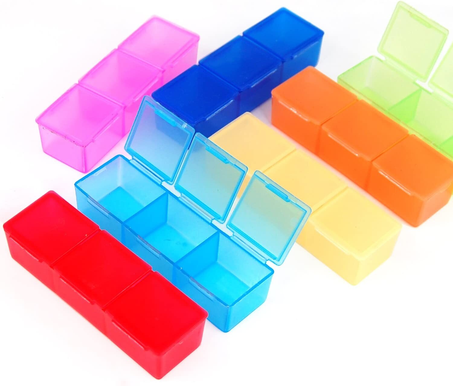 TRIXES 7 Day Pill Holder Medicine Organiser Tablet Dispenser Case Supplement Box eBay
