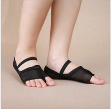 Mesh Dance Half Shoes Foot Pad Dance Paws Belly Ballet Dance Costumes Footwears