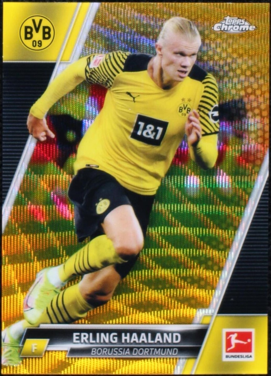 2021-22 Topps Chrome Bundesliga Erling Haaland #30 | eBay